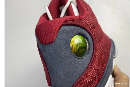 Jordan Grey 13 414571-600 Flint Air 414571-600 Retro Gym Red 0210